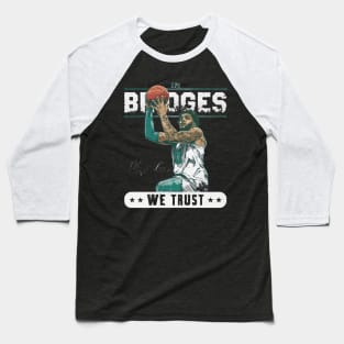 Miles Bridges Charlotte Trust Baseball T-Shirt